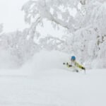 kiroro ski center powder turn