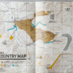 kiroro ski center area back country map