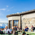 Innsbruck Patscherkofel shutzhaus restaurant terrace