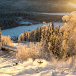 Svanstein ski hiihtokeskus lumilautailu rinneputikka