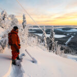 Svanstein ski hiihtokeskus koskematon lumi