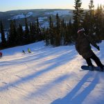 Trysil knettsetra snowboarding