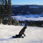 Trysil hogegga snowboarder