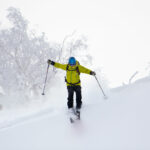 kiroro offpiste skiing