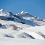 Gudauri ski touring scenery