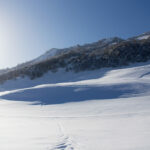 Gudauri mountains powder route