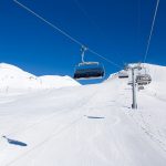 Gudauri ski lift chair lift
