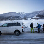 Gudauri ski touring starting point