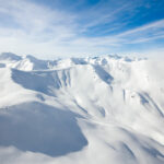 Gudauri heliskiing mountain top