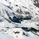 Gudauri heliskiing helicopter flying