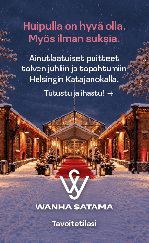 Wanha Satama – ainutlaatuiset puitteet talven juhliin ja tapahtumiin Helsingin Katajanokalla